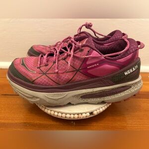 Hoka One One Mafate 4 Trail Running Shoes Pink Women’s 7.5